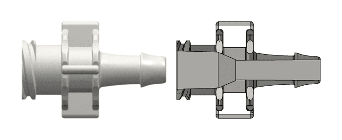Luer Fitting FLB035-1
