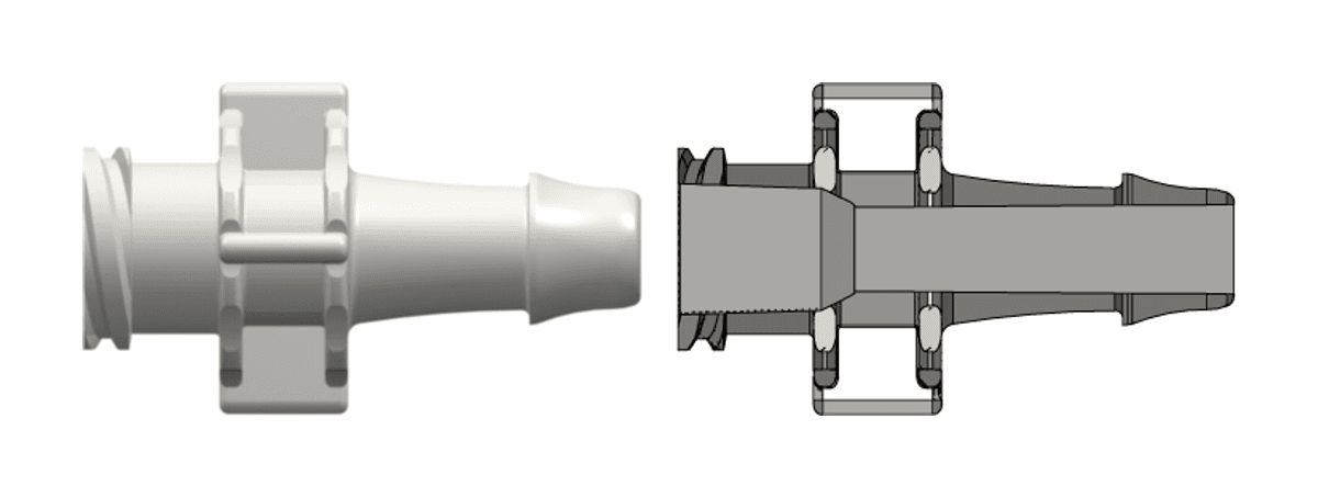 Luer Fitting FLB055-1